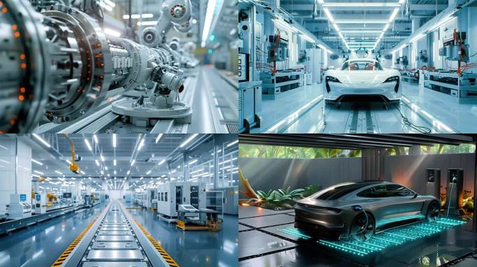 新质生产力  新能源汽车 人工智能生产线