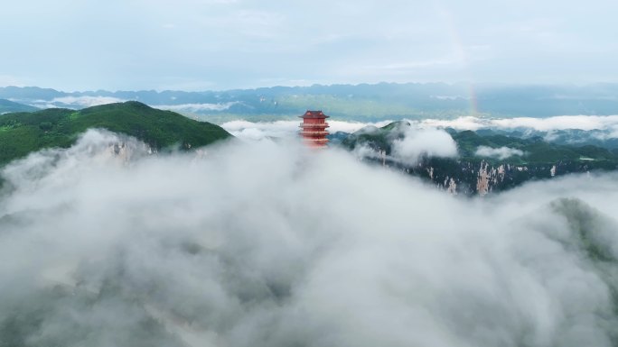 重庆云阳龙岗景区塔06