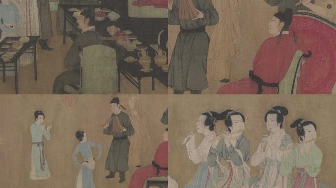 国风国画二维动画国风人物动画