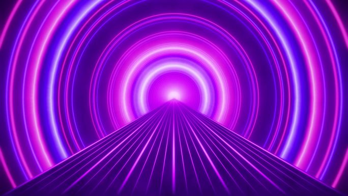 大气粒子线条光效隧道
