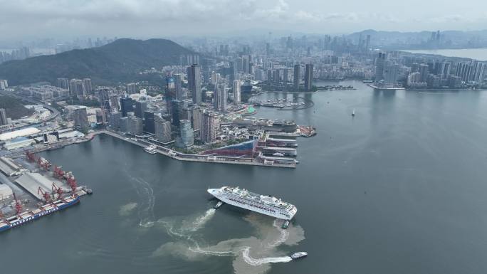 蛇口港全景