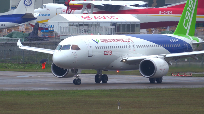 C919国产大飞机 起飞降落全过程