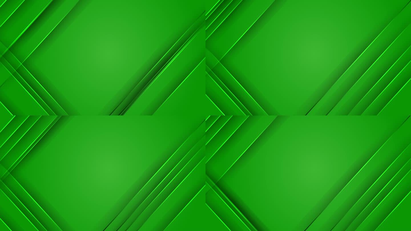 绿色渐变线条光效图形几何背景