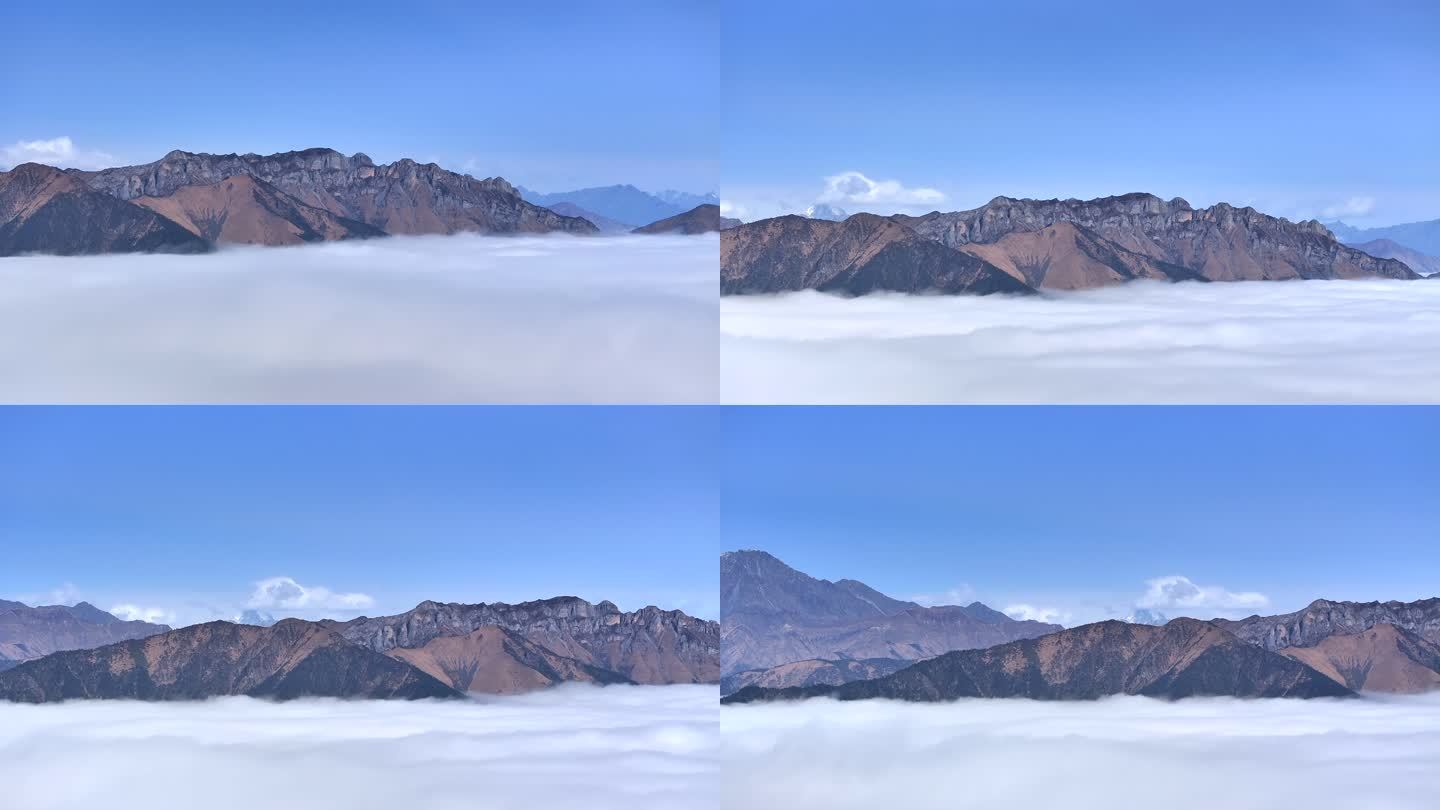 云海 西岭雪山