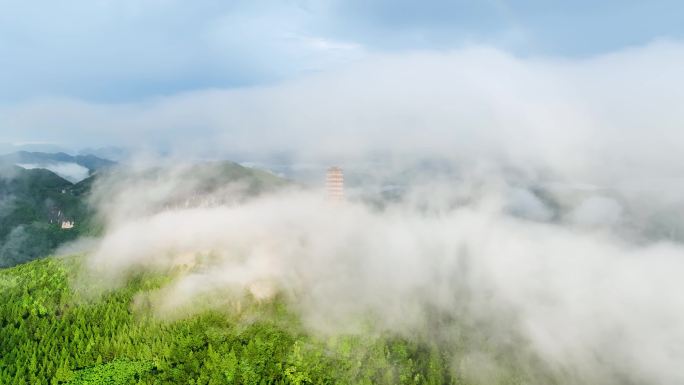 重庆云阳龙岗景区塔02