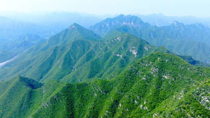 河北省石家庄市井陉县太行山5K素材