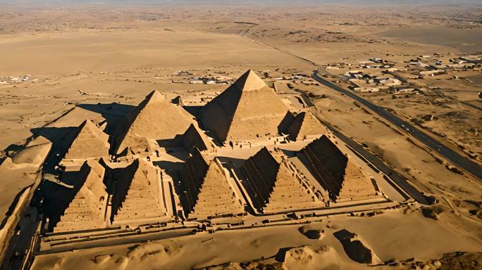 金字塔沙漠
