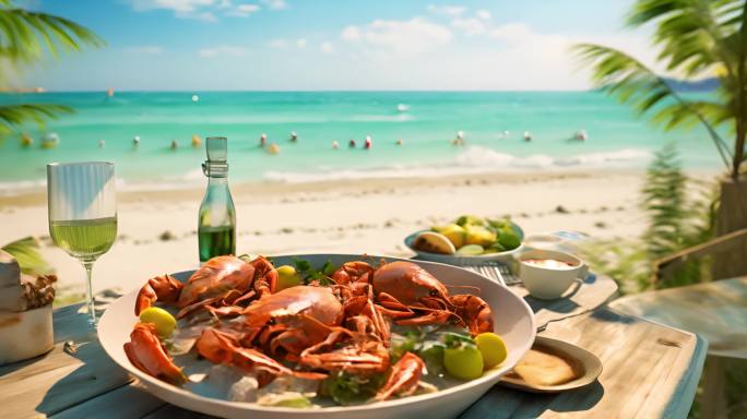 沙滩海鲜盛宴：享受美味的海边烧烤