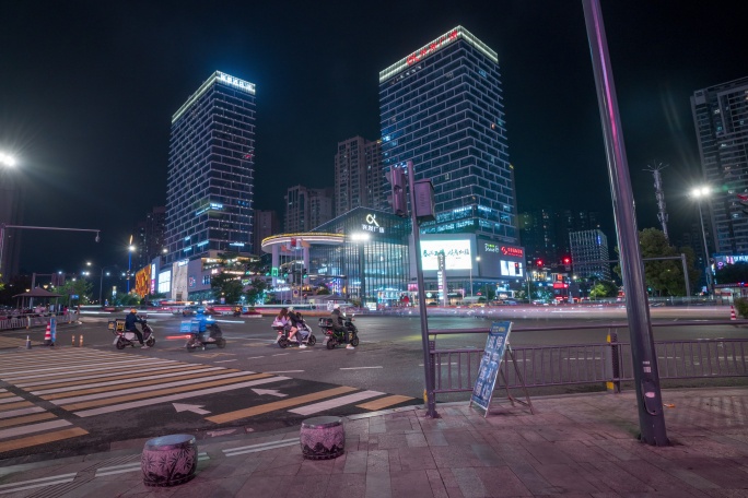 8k兴发广场移动延时宜昌中南路