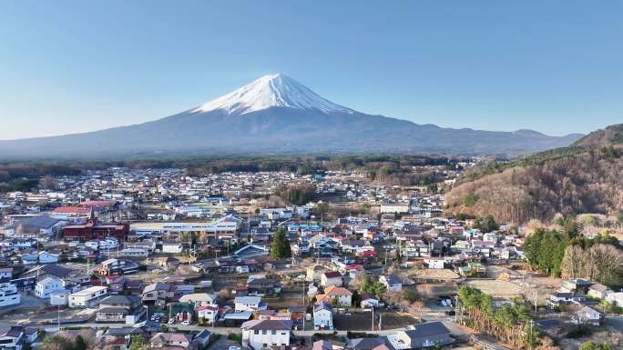 日本富士山景观