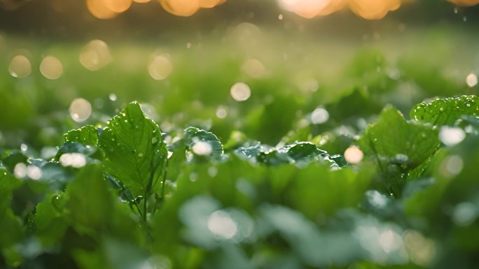 水珠水滴 水珠 泡泡 下雨 滴落