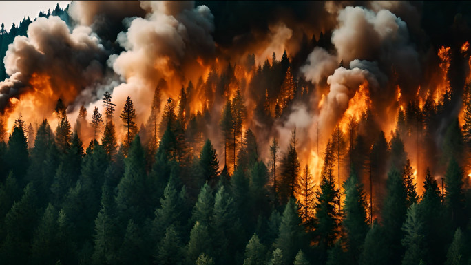 森林火灾 大火 环境保护