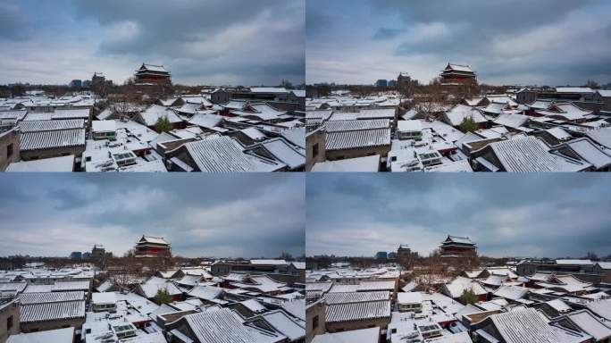 烟袋斜街雪景