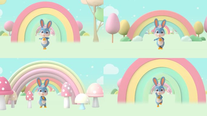 兔子舞-LED大屏