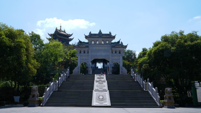 鸿恩寺森林公园延时