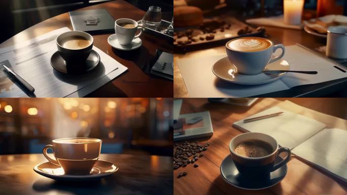 商务咖啡4K高清素材