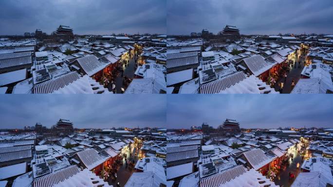 烟袋斜街雪景