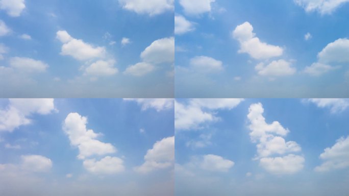 蓝天白云风景视频延时26