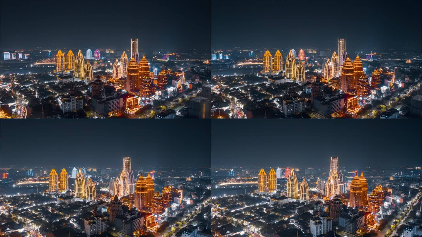 西双版纳景洪夜景