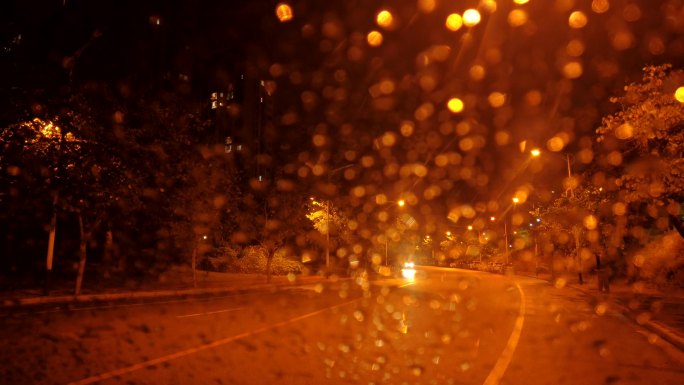 雨夜城市