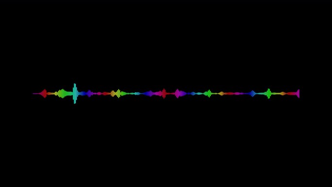 音乐 音频频谱  可视化 透明通道