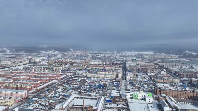 内蒙古最冷城市根河城市