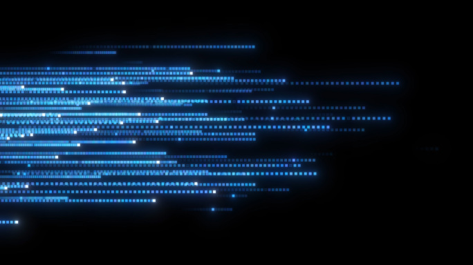 三款4k数据信息粒子流
