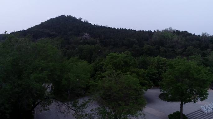 山东政法学院 后山 操场 航拍 4K