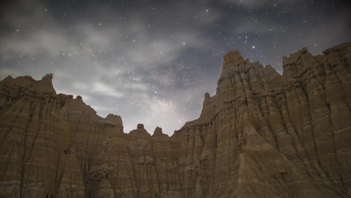 浪巴铺土林银河延时