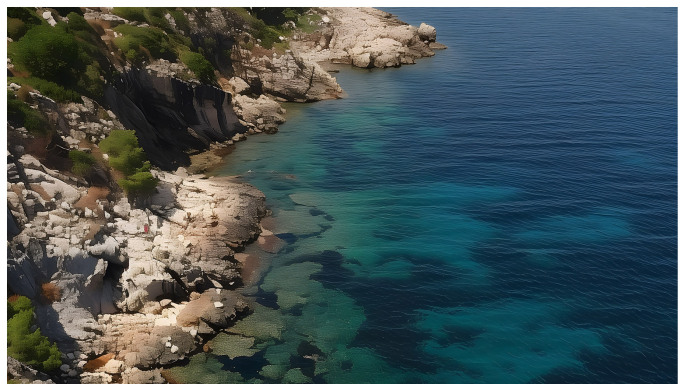 海岛 海域 帆船 浪花 巨浪 自然风景