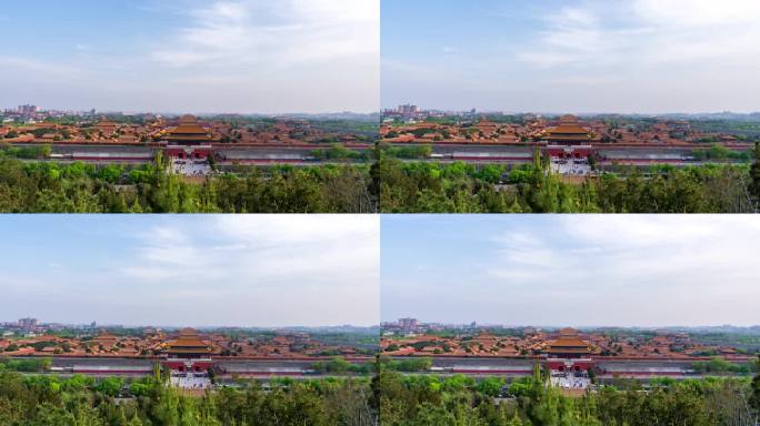 故宫全景 紫禁城 北京 故宫