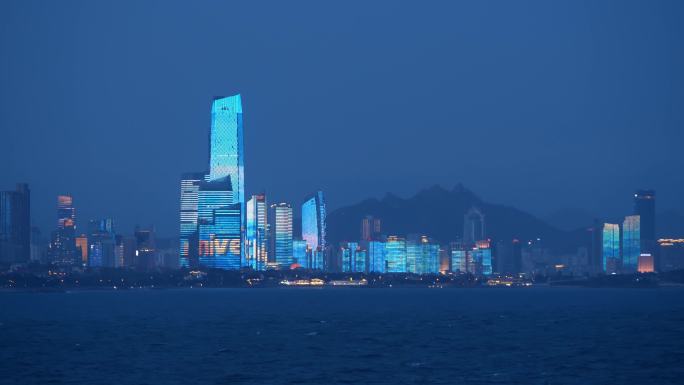 中国人民海军建军75周年大型灯光秀