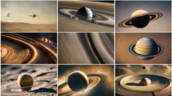 土星 行星星球 太阳系 流浪地球 天文