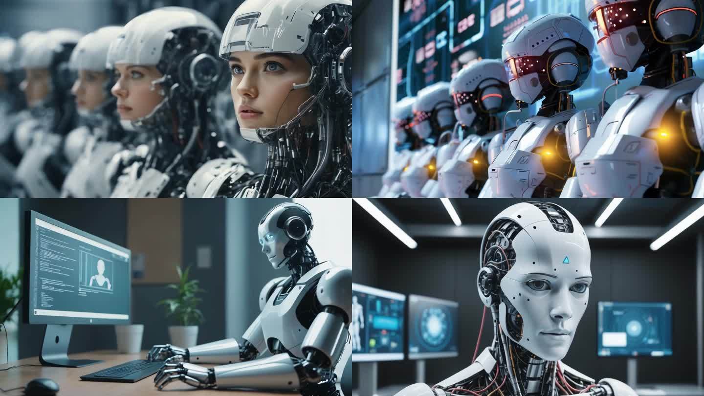 机器人科技元宇宙人工智能