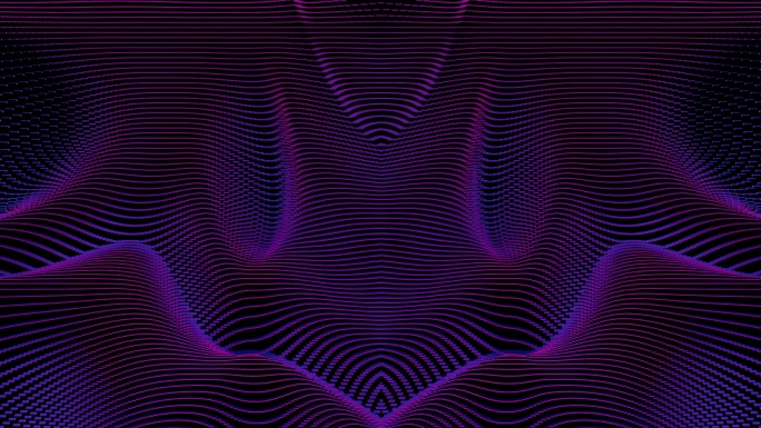 【4K时尚背景】紫色线条科技暖场视觉VJ