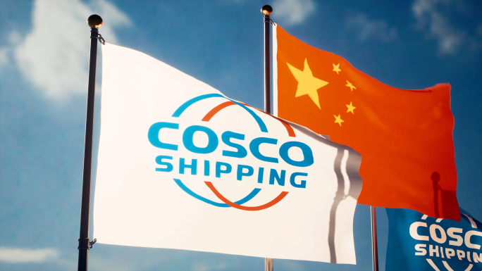 中远海运旗帜中国远洋海运旗子中远logo