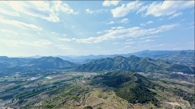 壮丽山河 密云水库 光影延时 青山绿水