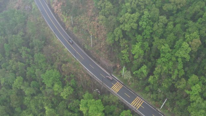 浙江温州雁楠公路航拍