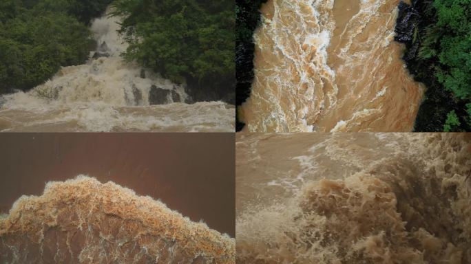 下雨 暴雨 山洪暴发 洪水泛滥