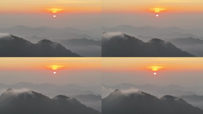 4K-Log-航拍海南热带雨林，尖峰岭