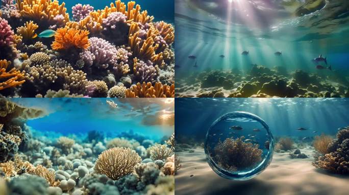 海底世界海洋珊瑚