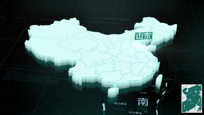 【原创】业务遍布全国演示地图