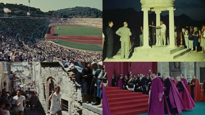 圣火传递 1960年罗马奥运会