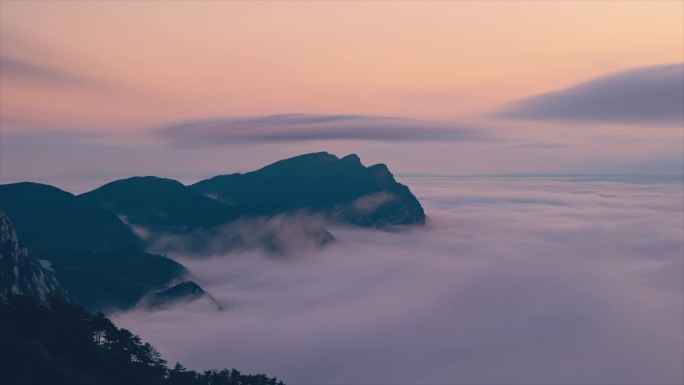 江西九江庐山仰天坪日出延时