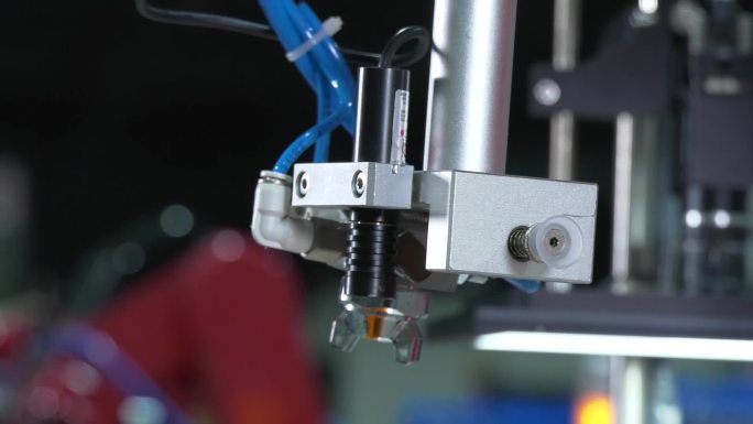 工业生产工业机器人机械细节