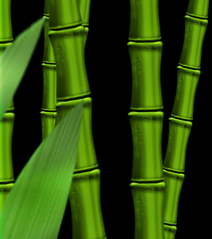 蜻蜓竹子背景素材
