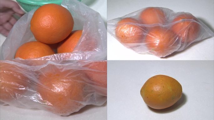 橙子 脐橙 方便袋 塑料袋 保鲜 储藏