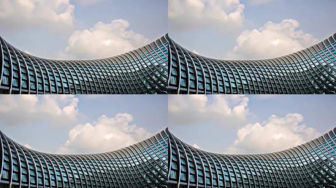 北京现代建筑延时摄影
