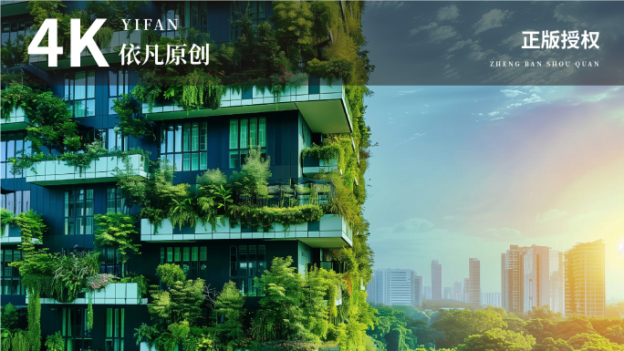 绿色城市碳中和生态城市