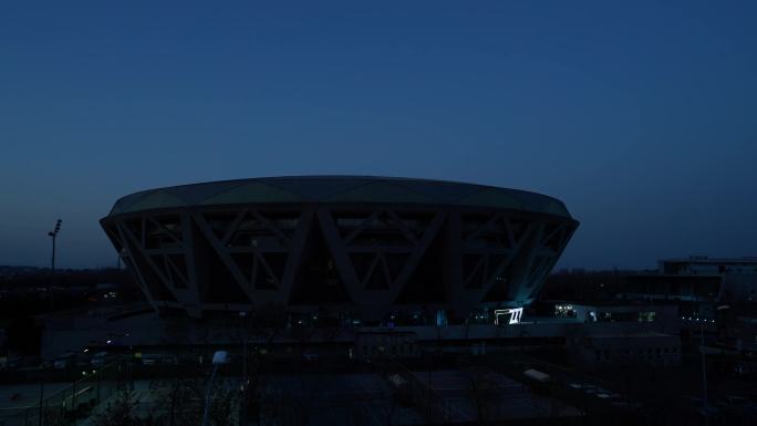 北京钻石体育场延时